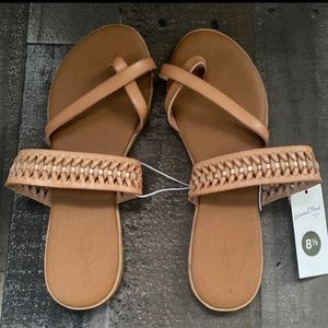 Universal Thread Lissie Woven Slide Sandals